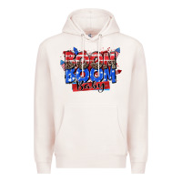 Pale Pink boom boom baby Premium Hoodie - Zillion Design Studio