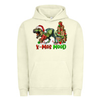 Pigment Pistachio t rex x mas mood Urban Hoodie - RanaPortraitStore
