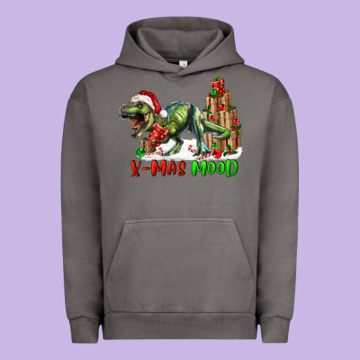 Urban Hoodie t rex x mas mood