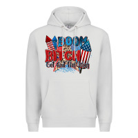 Dove Grey boom bitch get out the way Premium Hoodie - Zillion Design Studio