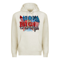 Oatmeal Heather boom bitch get out the way Premium Hoodie - Zillion Design Studio
