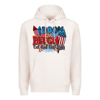 Pale Pink boom bitch get out the way Premium Hoodie - Zillion Design Studio