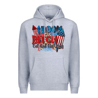 Heather Grey boom bitch get out the way Premium Hoodie - Zillion Design Studio