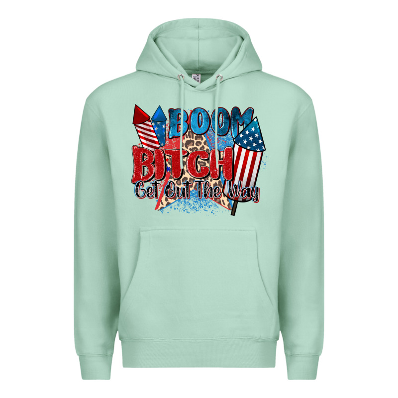 Boom Bitch Get Out The Way Premium Hoodie by Zillion Design Studio | Teevron