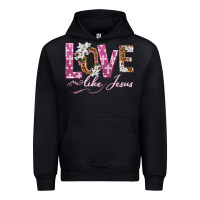 Foreset Green love like jesus Urban Hoodie - texasbilliewilder