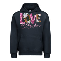 Navy love like jesus Urban Hoodie - texasbilliewilder