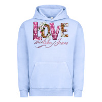 Pigment Grape Ice love like jesus Urban Hoodie - texasbilliewilder