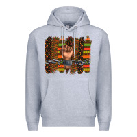 Black History Brushstroke Premium Hoodie | Teevron
