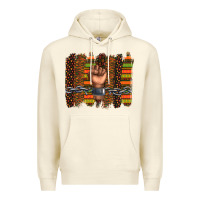 Sandshell black history brushstroke Premium Hoodie - texasbilliewilder
