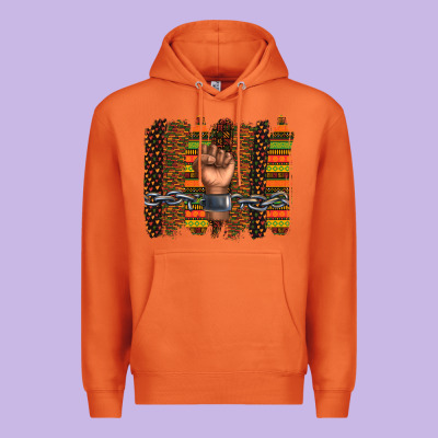 Black History Brushstroke Premium Hoodie Designed By Texasbilliewilder
