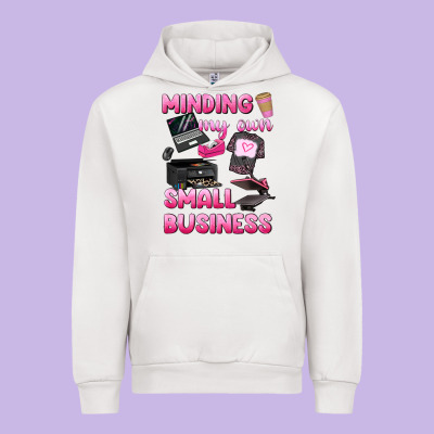 Urban Hoodie minding my own small business