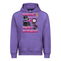 Tulip minding my own small business Urban Hoodie - texasbilliewilder