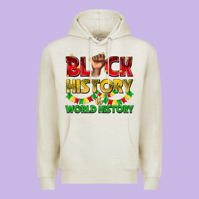 Black History Is World History Premium Hoodie Designed By Texasbilliewilder