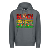 Rock black history is world history Premium Hoodie - texasbilliewilder
