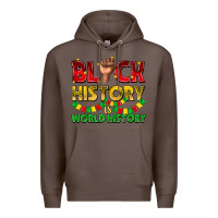 Coffee black history is world history Premium Hoodie - texasbilliewilder