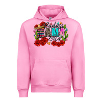Fuchsia Pink badass mama cita Urban Hoodie - Zillion Design Studio