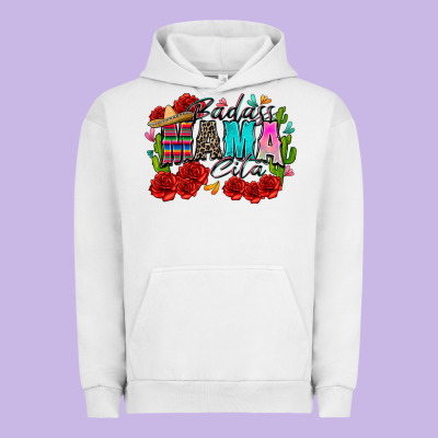 Badass Mama Cita Urban Hoodie Designed By Zillion Design Studio