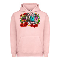 Pigment Salmon badass mama cita Urban Hoodie - Zillion Design Studio