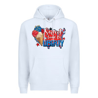 White sweet land of liberty Premium Hoodie - Zillion Design Studio