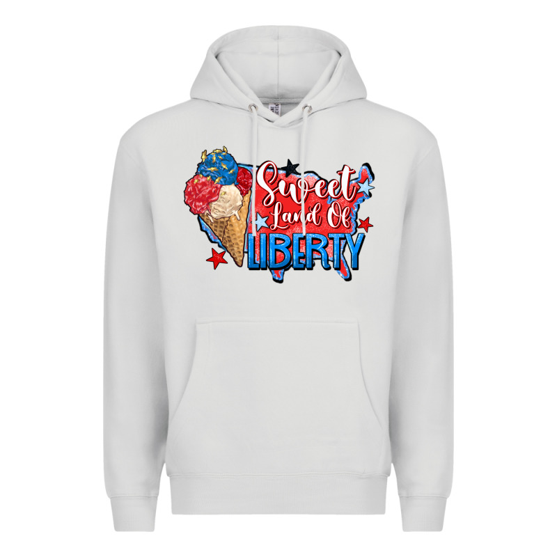 Sweet Land Of Liberty Premium Hoodie by Zillion Design Studio | Teevron