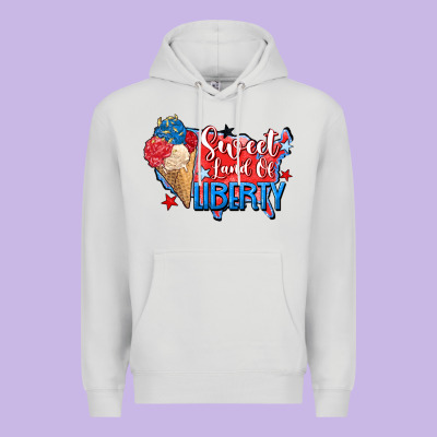 Sweet Land Of Liberty Premium Hoodie Designed By Zillion Design Studio