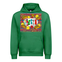 Emerald taco fiesta Urban Hoodie - Zillion Design Studio