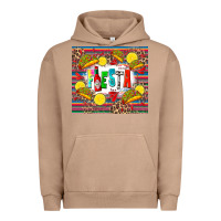 Pigment Burro taco fiesta Urban Hoodie - Zillion Design Studio