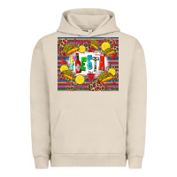 Pigment French Oak taco fiesta Urban Hoodie - Zillion Design Studio