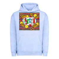 Pigment Grape Ice taco fiesta Urban Hoodie - Zillion Design Studio