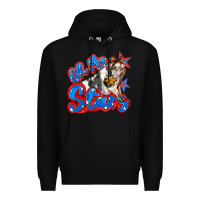 Black oh my stars pig Premium Hoodie - Zillion Design Studio