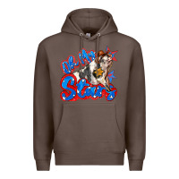 Coffee oh my stars pig Premium Hoodie - Zillion Design Studio