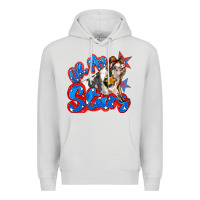 Dove Grey oh my stars pig Premium Hoodie - Zillion Design Studio