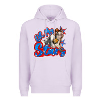 Lilac oh my stars pig Premium Hoodie - Zillion Design Studio