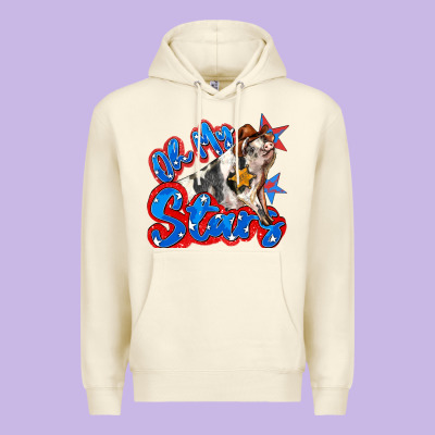 Oh My Stars Pig Premium Hoodie Designed By Zillion Design Studio