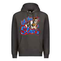Smoke oh my stars pig Premium Hoodie - Zillion Design Studio