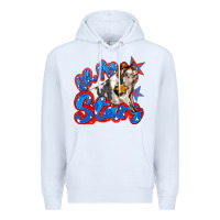 White oh my stars pig Premium Hoodie - Zillion Design Studio