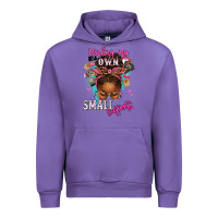 Tulip minding my own small business afro messy bun Urban Hoodie - texasbilliewilder