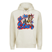 Oatmeal Heather oh my stars pig Premium Hoodie - Zillion Design Studio