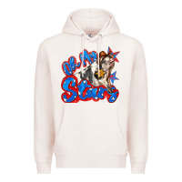 Pale Pink oh my stars pig Premium Hoodie - Zillion Design Studio