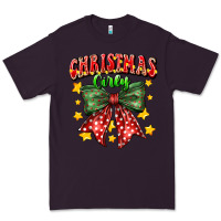 Plum festive holiday bow design Premium Tee - CowhideDigitalArt