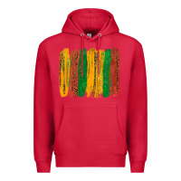 Cardinal black history brushstroke Premium Hoodie - texasbilliewilder