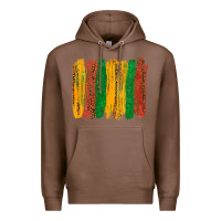Chestnut black history brushstroke Premium Hoodie - texasbilliewilder