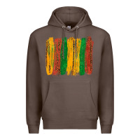 Coffee black history brushstroke Premium Hoodie - texasbilliewilder