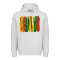 Dove Grey black history brushstroke Premium Hoodie - texasbilliewilder