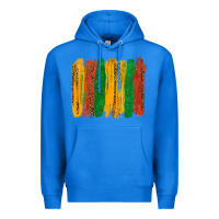 True Royal black history brushstroke Premium Hoodie - texasbilliewilder