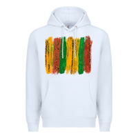 White black history brushstroke Premium Hoodie - texasbilliewilder