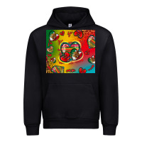 Black mexico hearts Urban Hoodie - Zillion Design Studio