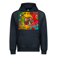 Navy mexico hearts Urban Hoodie - Zillion Design Studio