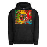 Pigment Black mexico hearts Urban Hoodie - Zillion Design Studio