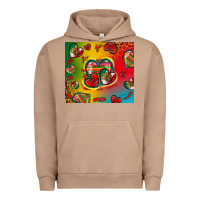 Pigment Burro mexico hearts Urban Hoodie - Zillion Design Studio